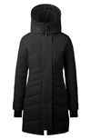 Canada Goose Lorette Water Resistant 625 Fill Power Down Parka In Black - Noir
