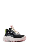 Sorel Kinetic Breakthru Day Lace Sneaker In Black/tippet