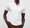 Billy Reid Pensacola Polo Shirt In White
