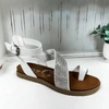 VERY G WOMEN'S COLLETTE TOOLED SANDAL IN WHITE