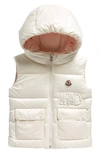 MONCLER KIDS' AMY HOODED DOWN VEST