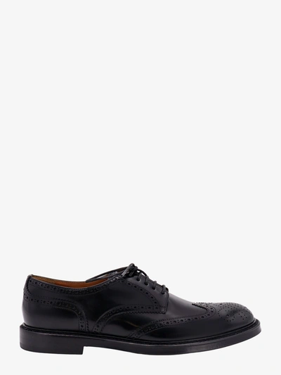 Doucal's Lace-up Shoe In Black