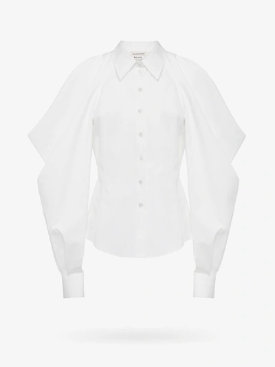 Alexander Mcqueen Shirt In White