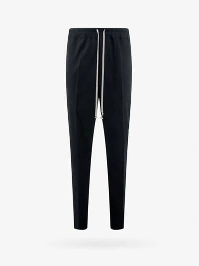 Rick Owens Trouser In Black