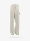 Off-white White Cotton Jogging Trousers In Beige