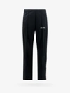 Palm Angels Eather Effect Track Trousers In Black