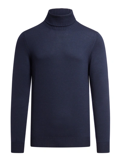 Nome Turtleneck Jumper In Blue