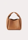 Totême Grained-leather Bucket Bag Tan In Tan