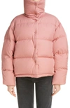 Acne Studios Olimera Recycled Down Puffer Jacket In Pink