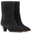 ISABEL MARANT DYNA SUEDE BOOTS,P00260331