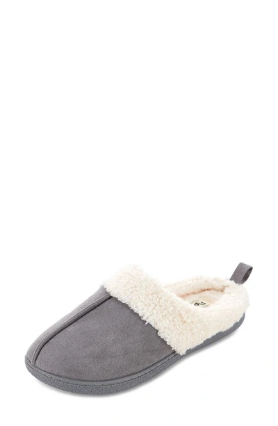Floopi Faux Shearling Lined Slipper In Grey