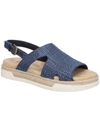 Bella Vita Kato Womens Woven Open Toe Slingback Sandals In Multi
