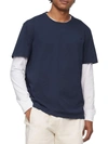 Calvin Klein Men's Ultra-soft Modern Lounge Crewneck T-shirt In Multi
