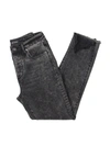 DRIFTWOOD MEG WOMENS DESTROYED HIGH RISE CROPPED JEANS