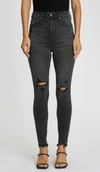 Pistola Audrey Crop Skinny Jeans In Multi