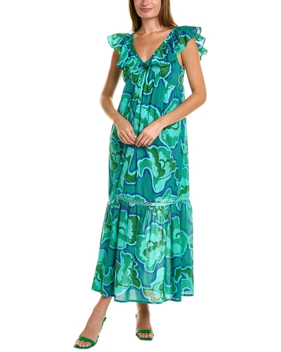 Ro's Garden Women's Jasmin Printed Dress In Green