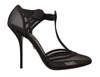 DOLCE & GABBANA Dolce & Gabbana Mesh T-strap Stiletto Heels Pumps Women's Shoes