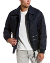 Helmut Lang Men's Quilted Aviator Jacket In Blue