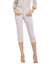 Nydj Marilyn Crop Cuff Ce In Grey