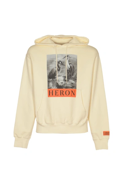 Heron Preston Sweaters In White Blac