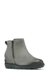 Sorel Evie Ii Zip Waterproof Ankle Boot In Quarry/ Grill