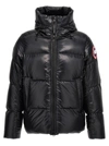 Canada Goose Black Down Packable Crofton Puffer Jacket