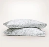 Boll & Branch Organic Signature Botanical Pillowcase Set In Shore