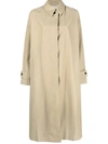 Studio Nicholson Everyday Mac Outerwear Clothing In Neutral