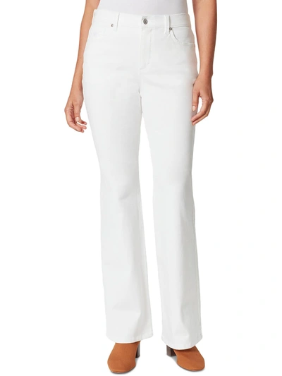 Gloria Vanderbilt Petite Amanda High Rise Straight-leg Jeans, Petite & Petite Short In White