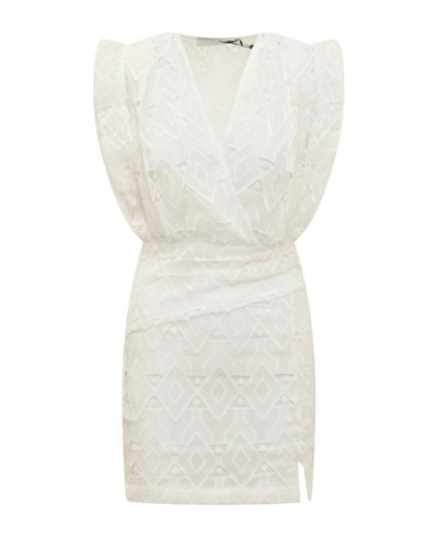 IRO PERINE DRESS IN WHITE