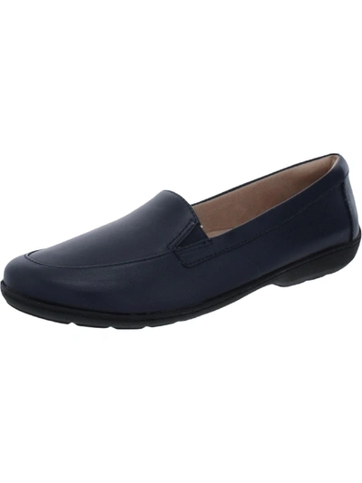 Soul Naturalizer Kacy Womens Cushioned Footbed Round Toe Loafers In Blue
