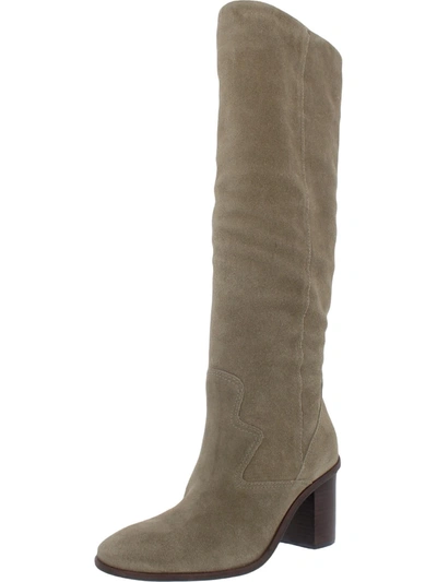 Lucky Brand Jolna Womens Suede Tall Knee-high Boots In Multi