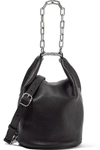 Alexander Wang Attica Dry Chain-embellished Leather Shoulder Bag
