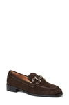 Bruno Magli Bw3natc1 Womens Chain Suede Loafers In Brown Suede