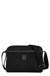 Longchamp Boxford Recycled Canvas & Leather Camera Crossbody Bag In Black