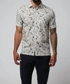 Good Man Brand Big On-point Short Sleeve Stretch Organic Cotton Button-up Shirt In Multi