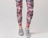 ULTRACOR ULTRA HIGH KNOCKOUT CAMO LEGGING IN CORAL METALLIC ROSE