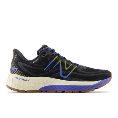 New Balance Women's Fresh Foam X 880v13 Gore-tex® Running Shoes In Black/blue