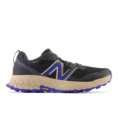 New Balance Men's Fresh Foam X Hierro V7 Gore-tex® Hiking Shoes In Black/blue