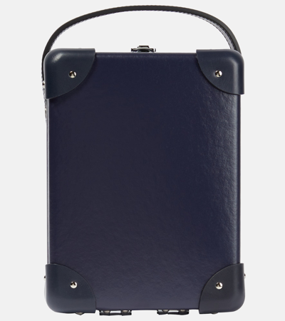 Globe-trotter Centenary Watch Case In Navy Navy