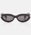 Bottega Veneta Unapologetic Cat-eye Sunglasses In Black