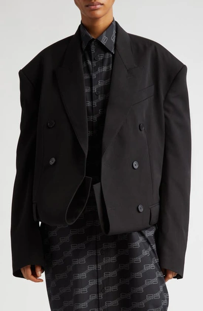 ジャケット BALENCIAGA WOOL DOUBLE-BREASTED JACKET Balenciaga Regular Fit Double Breasted Wool Blazer | Nordstrom