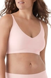 True & Co. The True Body Triangle Convertible Strap Bralette In Peony