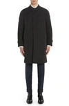 Tom Ford Classic Fit Microfaille Raincoat In Black
