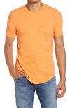 Goodlife Scallop Crew T-shirt In Nectarine