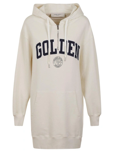 GOLDEN GOOSE GOLDEN GOOSE DRAWSTRING LONG HOODIE