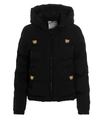 Moschino Quilted Shell Hooded Jacket