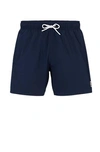 Hugo Boss Recycled-material Swim Shorts With Signature Stripe And Logo