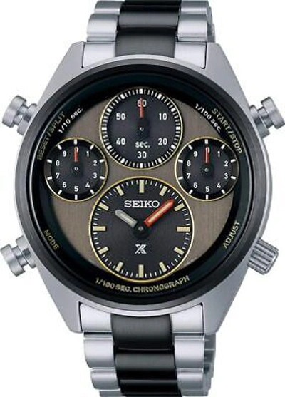 Pre-owned Seiko [ Watch] Prospex Speedtimer Solar Chronograph 1/100 Second Measurement Anal