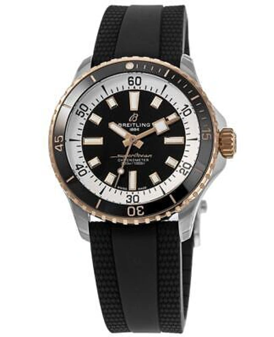 Pre-owned Breitling Superocean Automatic 42 Black Dial Men's Watch U17375211b1s1